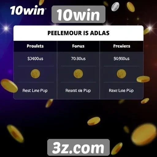 Diferenciais do sistema de bônus do 10win