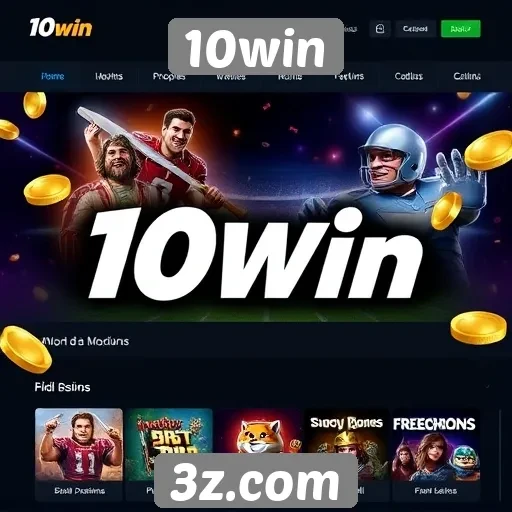 Novidades e recursos do site 10win